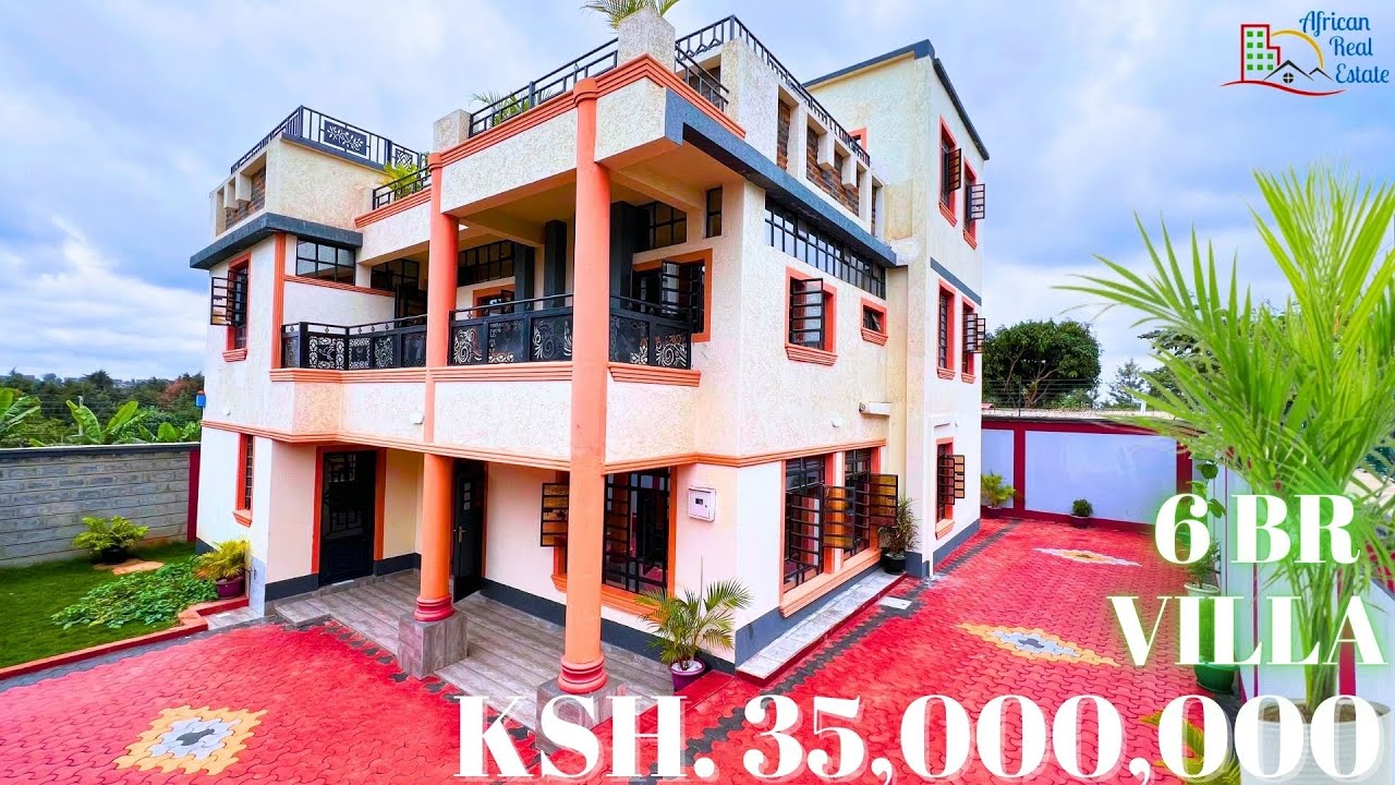Family Paradise: EXPLORE 6BR VILLAS IN KIAMBU KE.  | EPIC TOUR | #realestate #home #property#luxury
