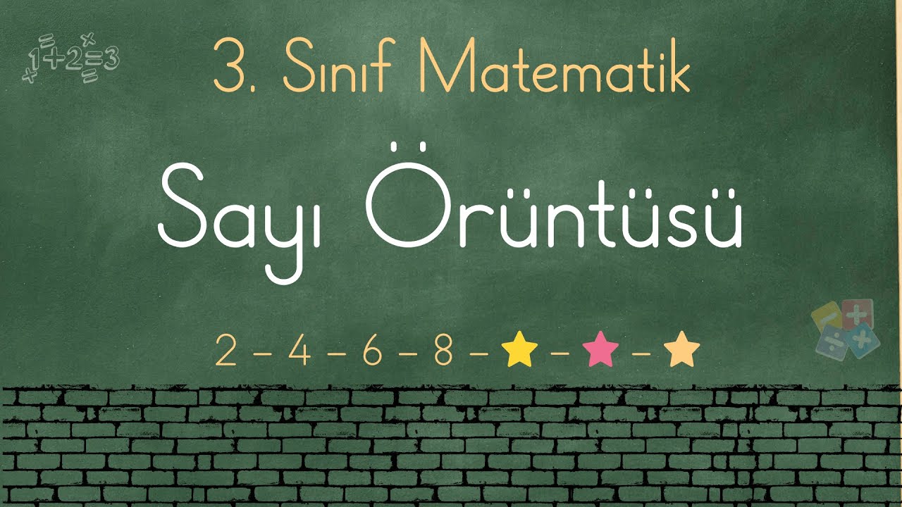 3. Sınıf Sayı Örüntüsü | #matematik #3sınıf  #doğalsayılar