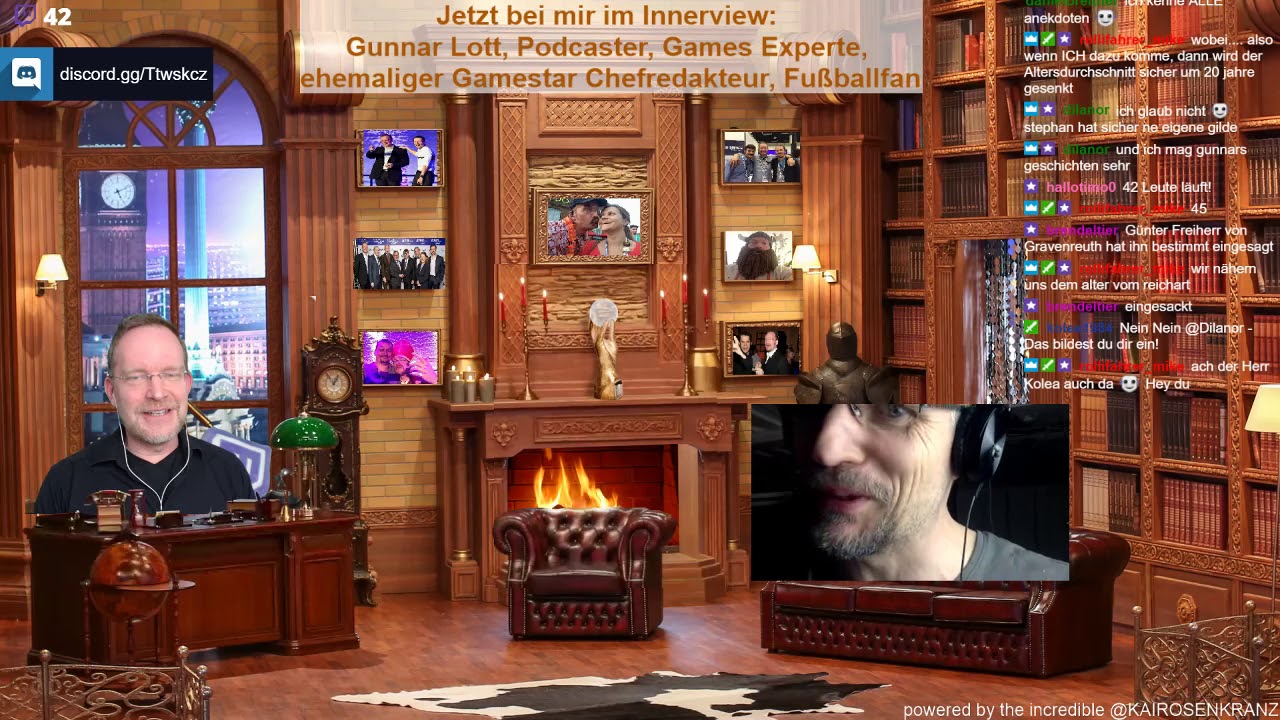 Innerview mit dem wunderbaren Gunnar Lott, Podcaster, Games und Fu&szlig;ballexperte
