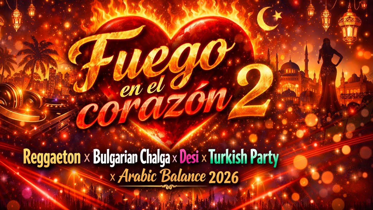 Fuego en el corazón 2 - Reggaeton x Bulgarian chalga x Desi x Turkish x Arabic 2026 by andreireal92