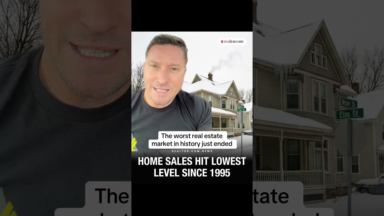 2025 год стал худшим годом на рынке недвижимости в истории.