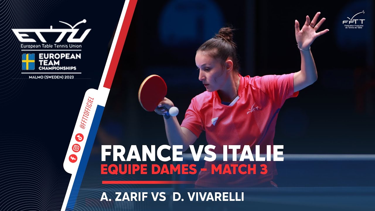 Audrey ZARIF vs Debora VIVARELLI | France-Italie | Malmö 2023