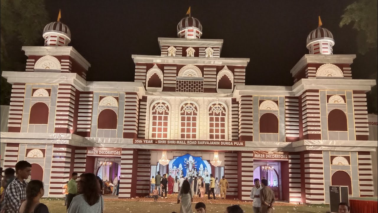 Durga Puja 2022 | Mall Road | Kanpur |Pujo Porikroma #kanpur #durgapuja #bangla #bengali