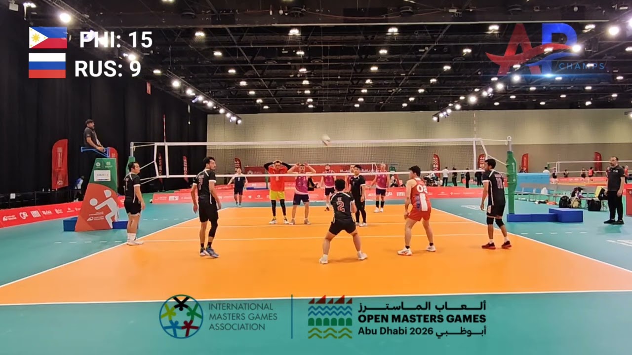 World Open Masters Games 2026: The Semifinals, Philippines VS Russia, Set 1