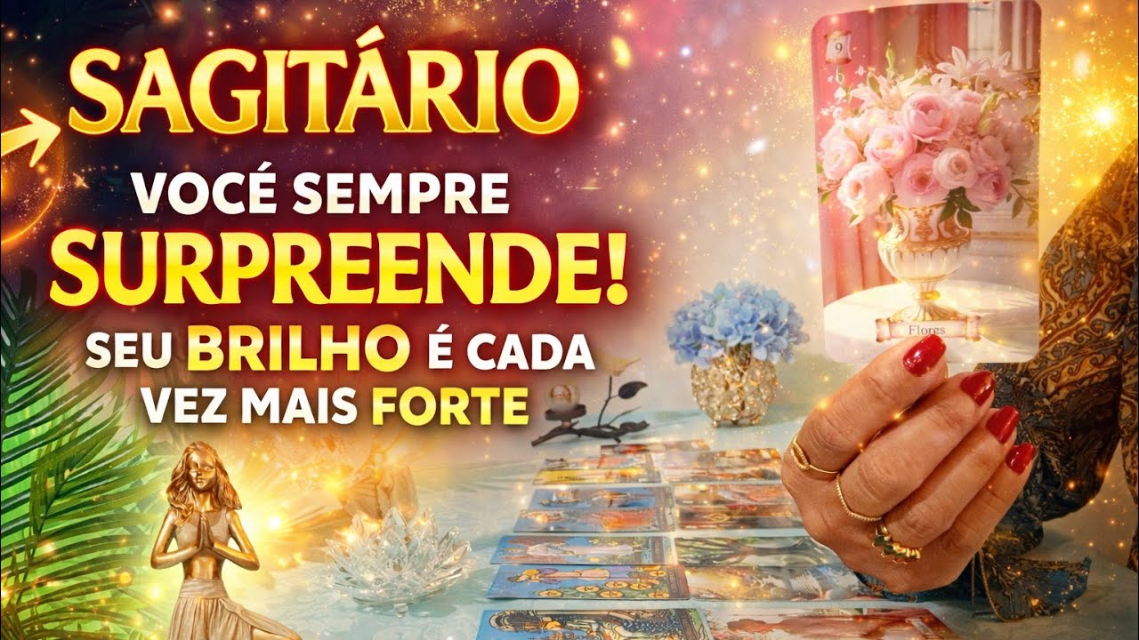 * SAGITÁRIO * ✨️🔥  NASCEU COM A CORAGEM DE SER QUEM VOCÊ É