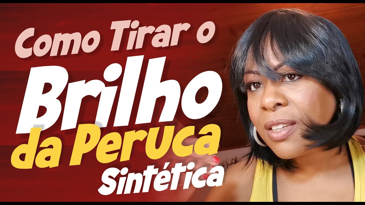 Como Tirar o Brilho da Peruca Sintética :: Aline Vieira