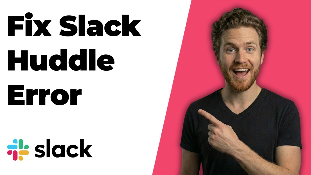 Fix Slack Huddle Error (Quick Troubleshooting Guide)