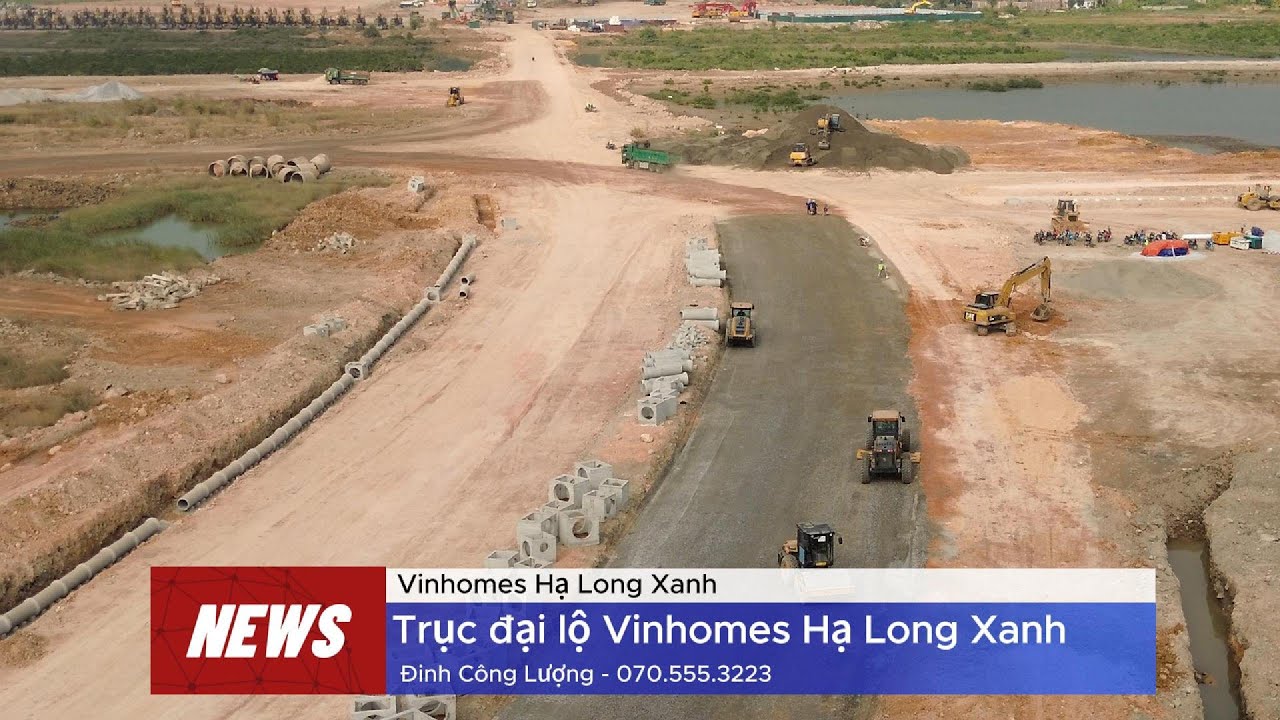 Trục đại lộ Vinhomes Hạ Long Xanh