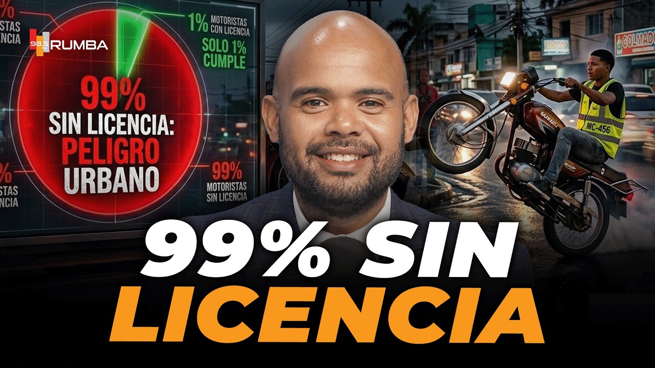 PELIGRO EN LAS CALLES: 99% DE MOTORISTAS SIN LICENCIA.