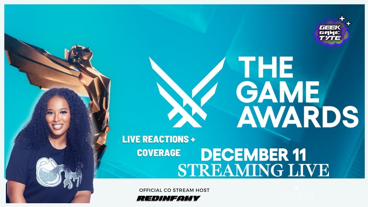 THE GAME AWARDS OFFICIAL CO STREAM WITH REDINFAMY LIVE REACTION | #GEEKGAMETYTE