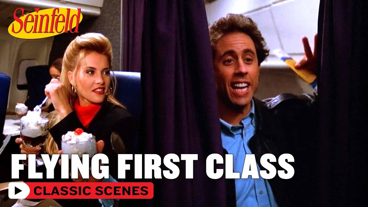 Jerry Gets Upgraded To First Class | The Airport | Seinfeld