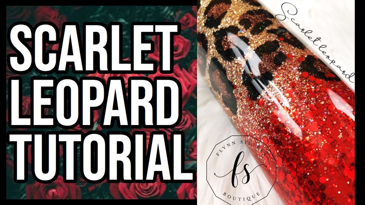 Glitter Leopard Ombre Tutorial