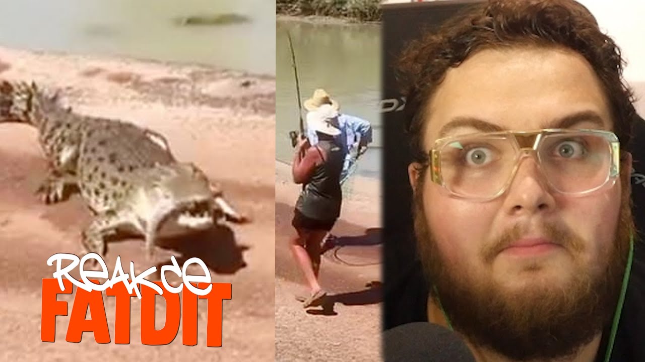KROKODÝL VS RYBÁŘ