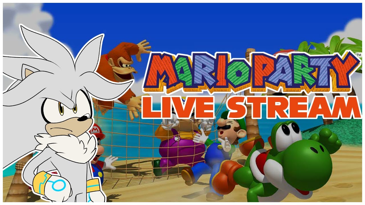 RUINING FRIENDSHIPS | Mario Party Live Stream w/ Silver & Friends!