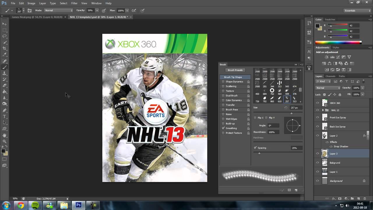 NHL 13 Custom Cover | James Neal