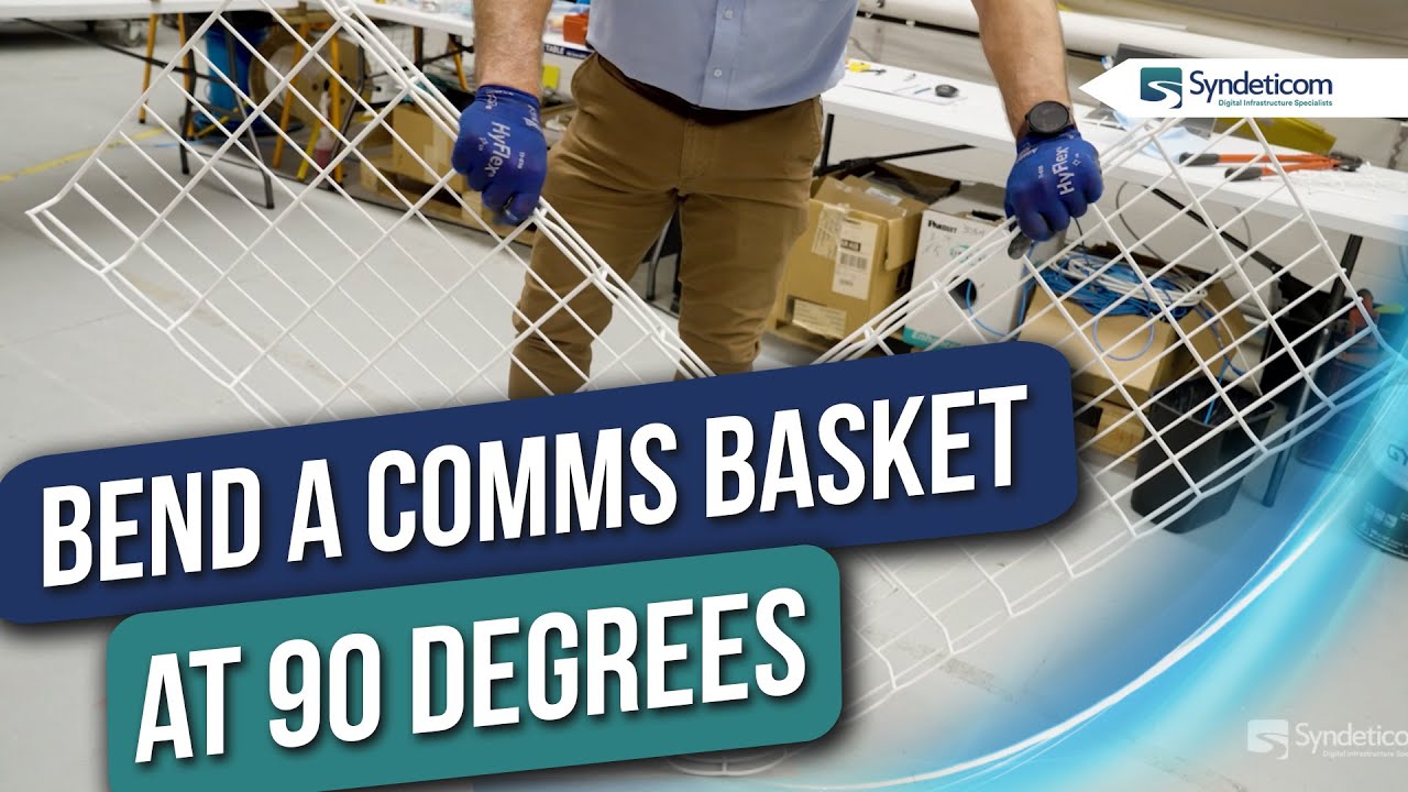 How to Bend a Comms Basket at 90 Degrees | Tutorial