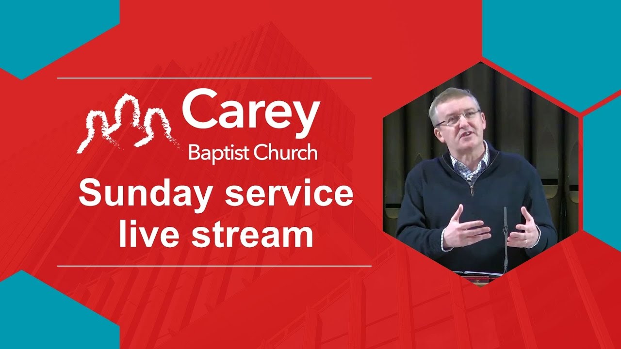 Sunday morning service - 1 February 2026, Carey Baptist Church, Reading UK