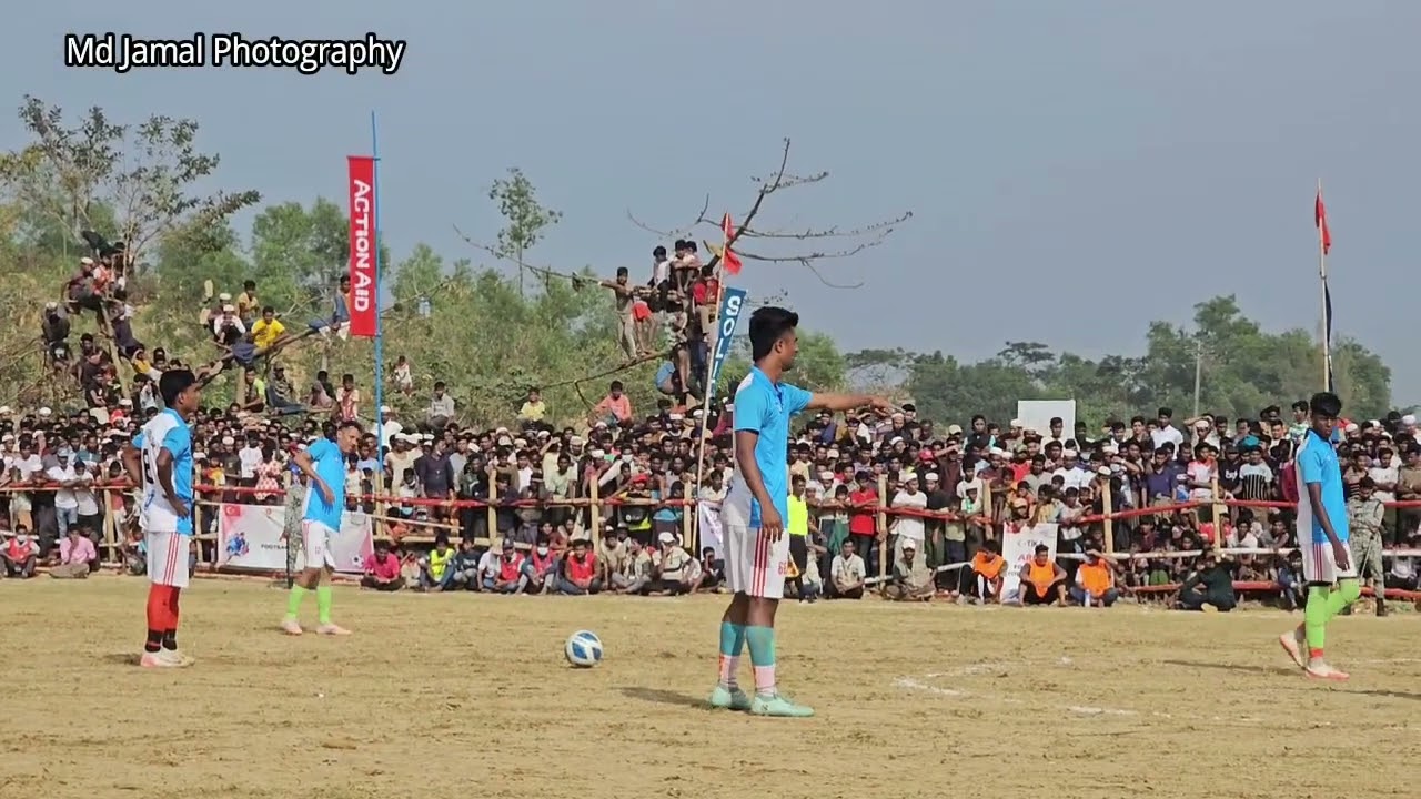 Semi Final Match Inndin Football Team Vs Naymay 2  Football Team
