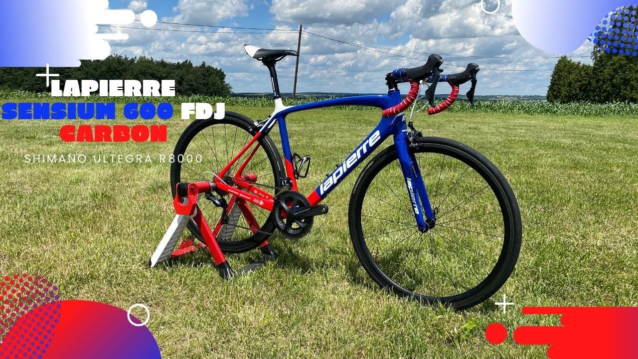 LAPIERRE SENSIUM 600 FDJ CARBON Shimano Ultegra R8000 cannondale hollowgram URSUS Miura