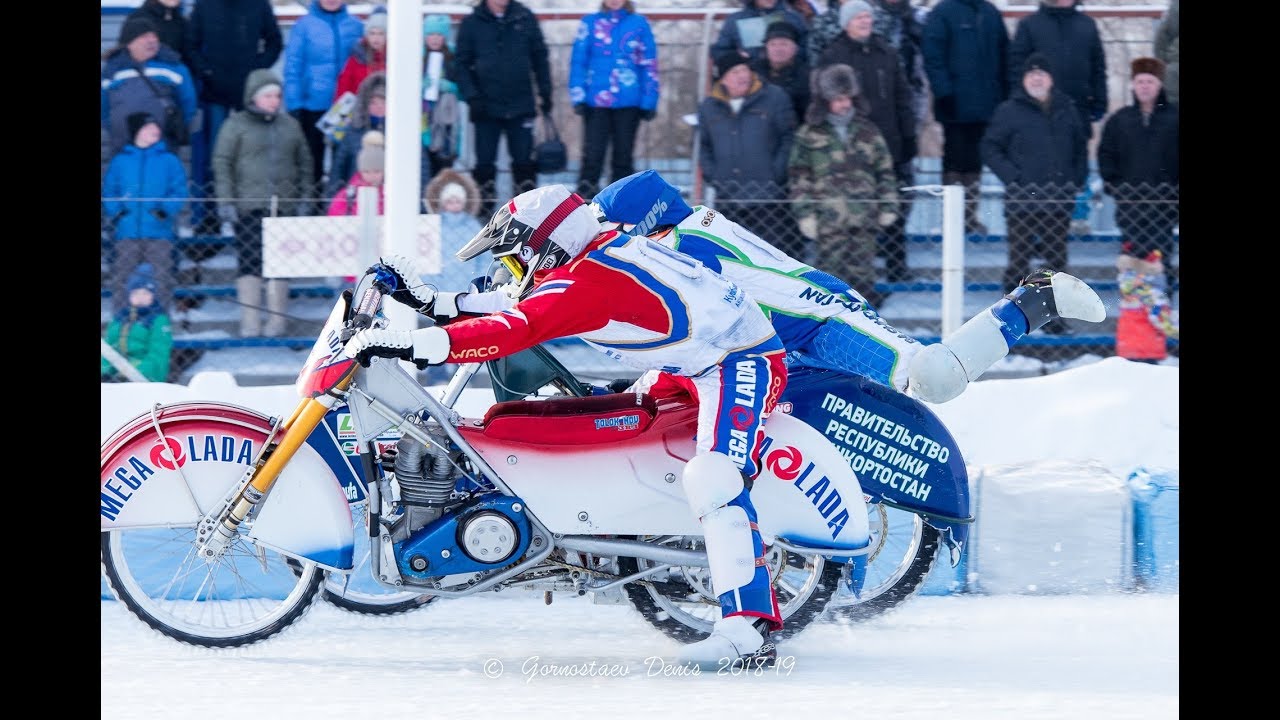 19.01.2019 Мотогонки на льду 2019.КЧР Суперлига,3 этап/Ice speedway 2019 Super League Russia,3 stage