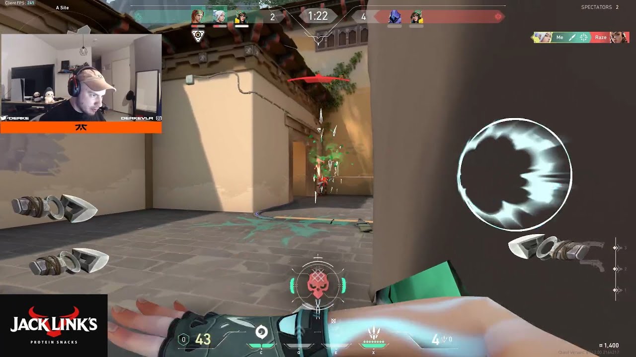 HAVEN! FNATIC DERKE INSANE JETT! VALORANT RANKED GAMEPLAY