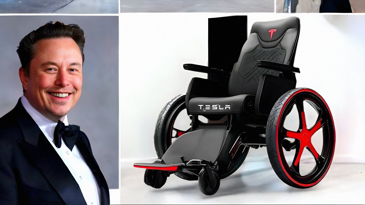 Tesla wheelchair combines affordability with cutting-edge technology and portability.