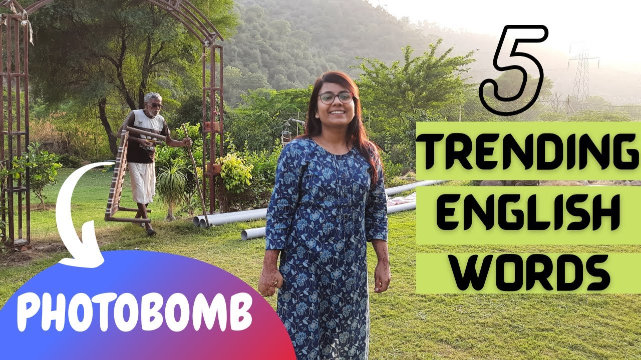 5 New Trending Words | English Vocab | English With Upasana