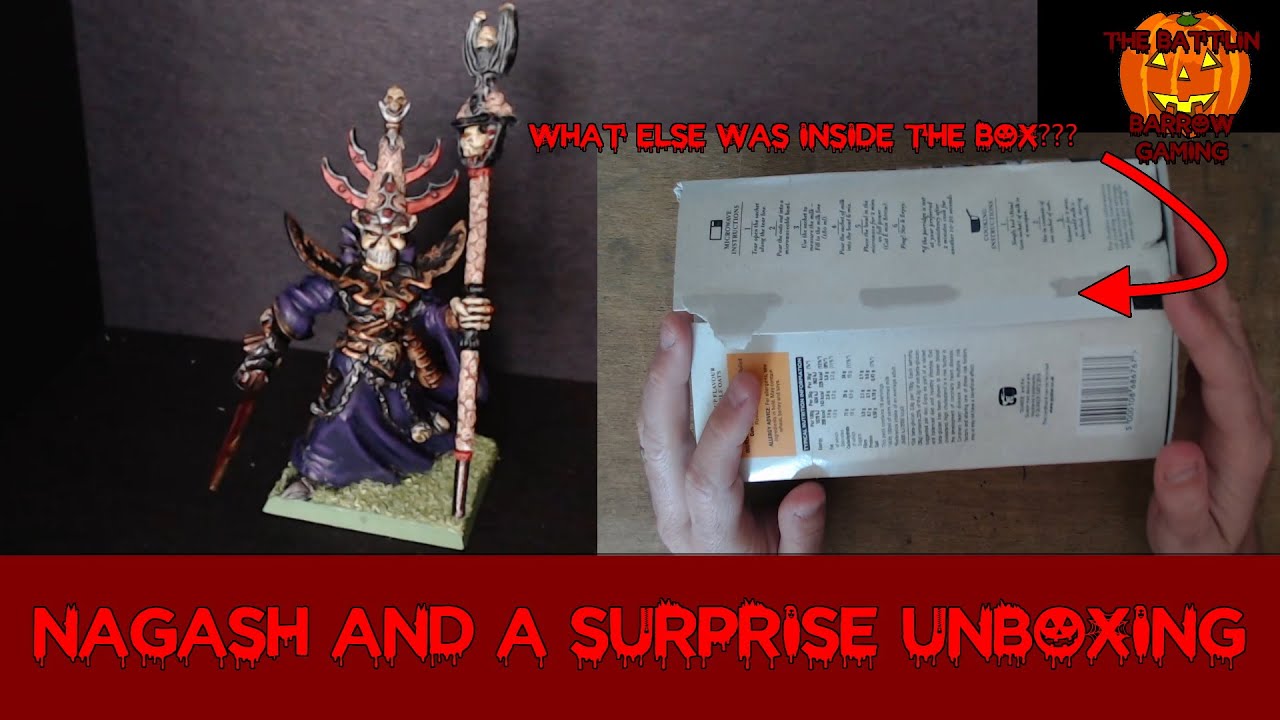 Oldhammer Nagash Model and a Surprise Unboxing