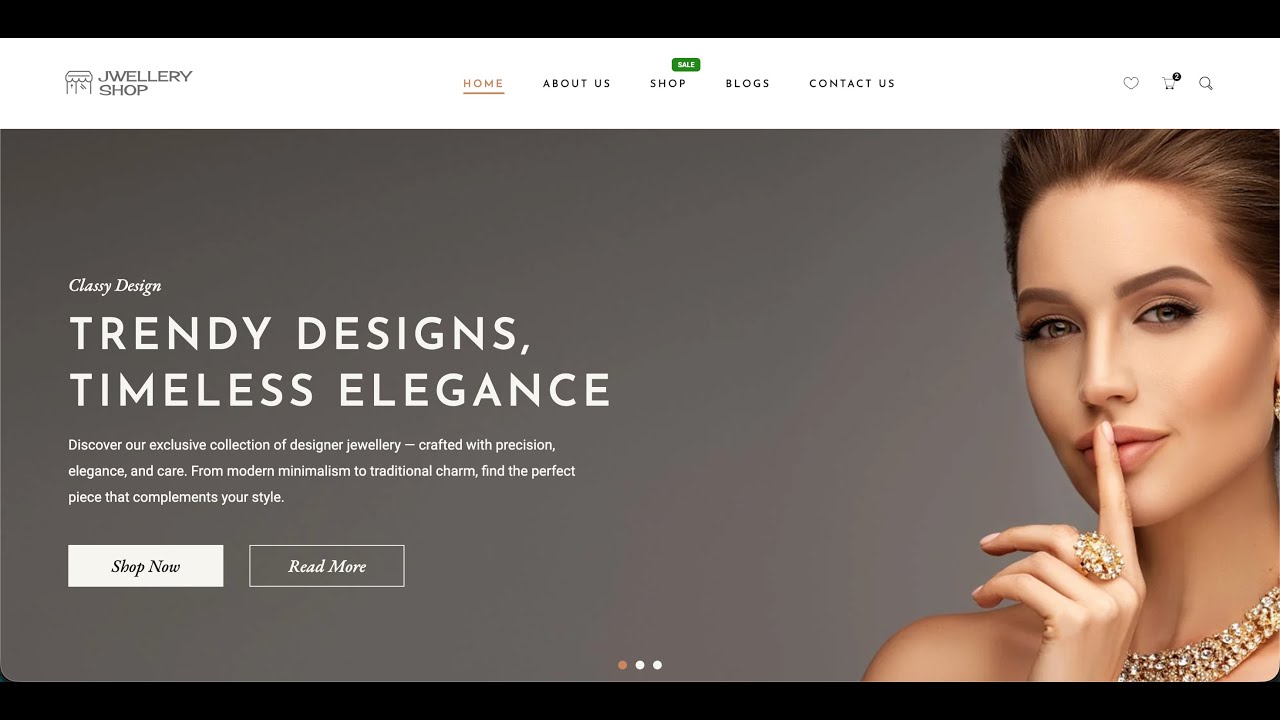Custom Shopify Jewelry Store Design Showcase | Stunning Jewelry Store Designs 💍