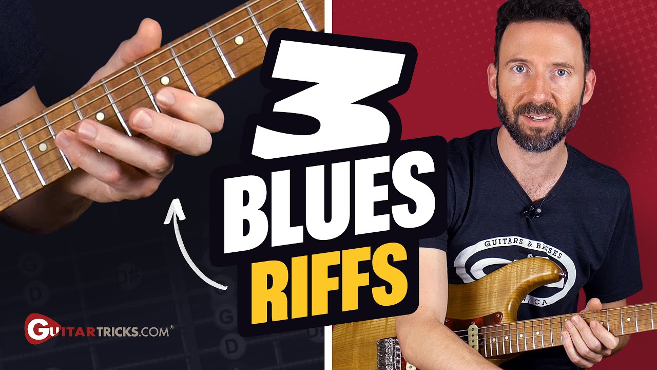 3 Blues Licks You NEED To Know | Guitar Tricks