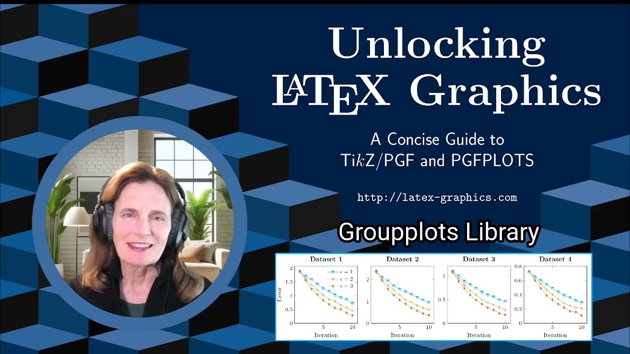 Creating a Grid of Plots (Groupplot) in LaTeX (Unlocking LaTeX Graphics - Video 31)