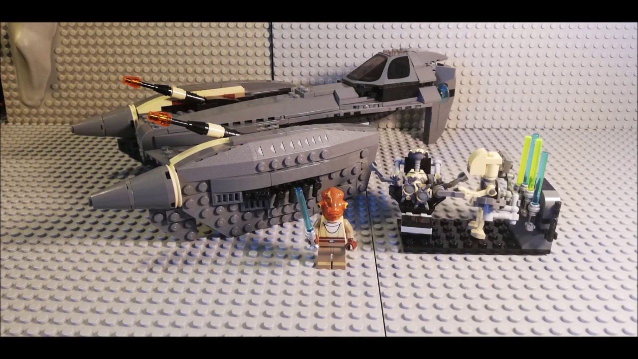 LEGO Star Wars General Grievous Starfighter 8095 - LEGO SpeedBuilding