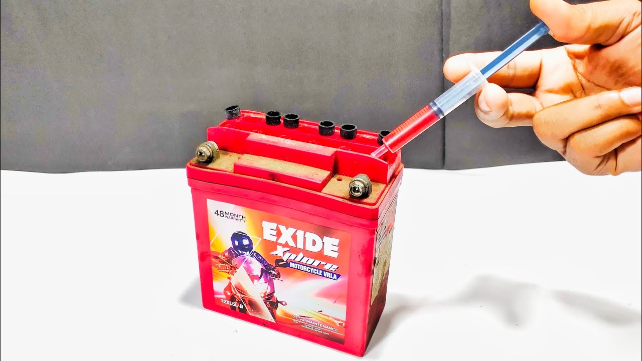 how to repair OLD Bike Battery | all 12 volt Dead battery repair |