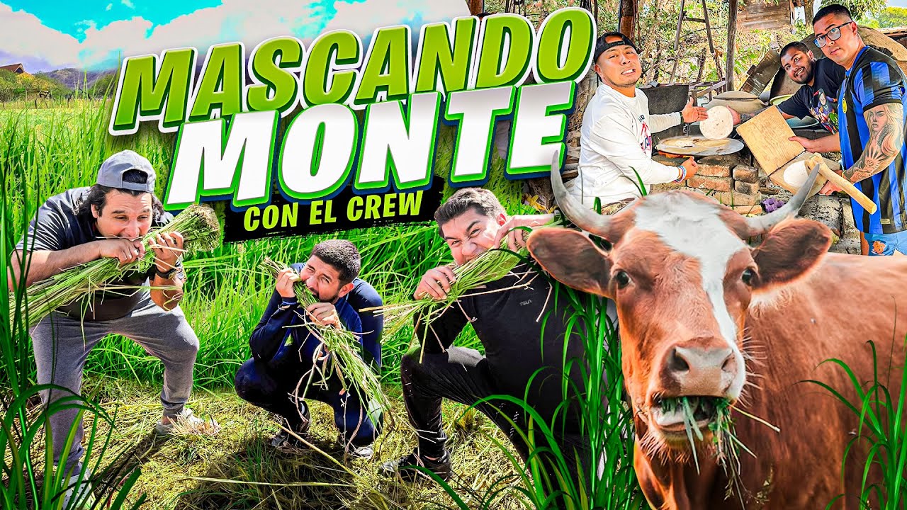 COMO MASCAR MONTE CON EL CREW 🌾🤤