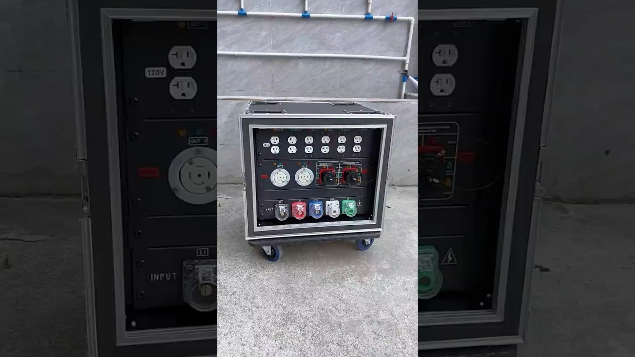 Professional Stage Lighting Power Distribution Cabinet for Events