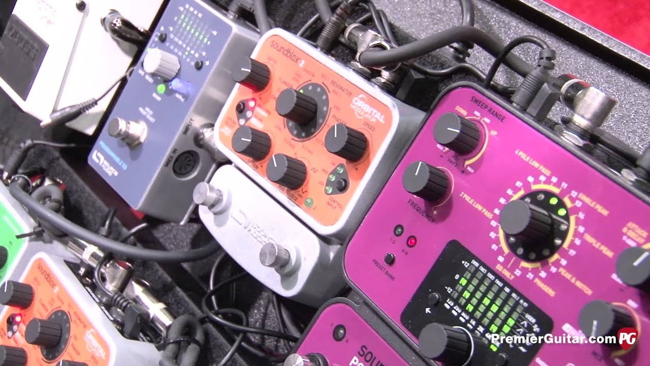 NAMM '13 - Source Audio Soundblox Pro Poly-Mod Filter and Soundblox 2 Orbital Modulator