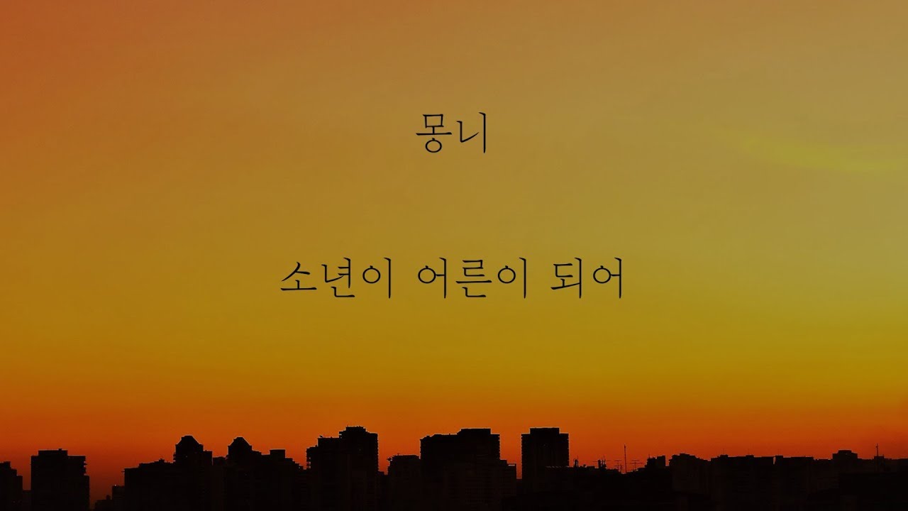 몽니 - 소년이 어른이 되어 [가사]