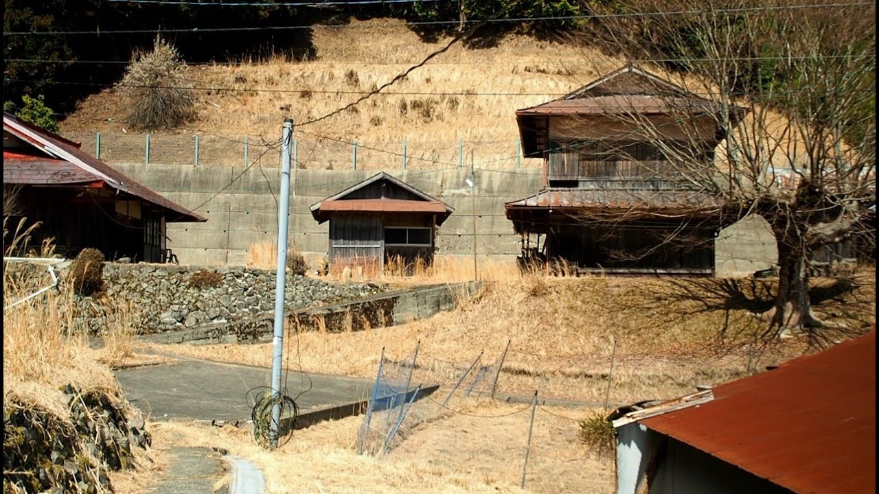 平家伝説の山地集落・平【限界集落の風景】（奈良県野迫川村平）Nosegawa Taira, Nara Japan