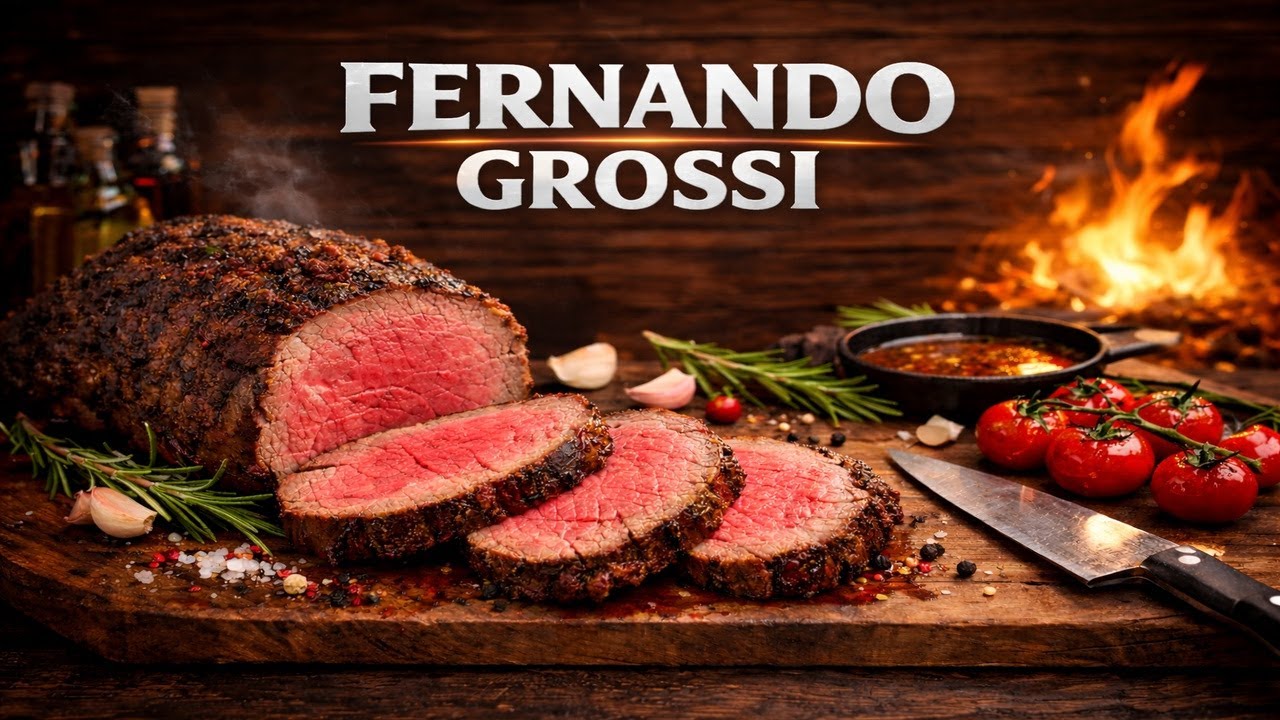 Sabor de Casa': veja como preparar Rosbife na churrasqueira - Fernando Grossi