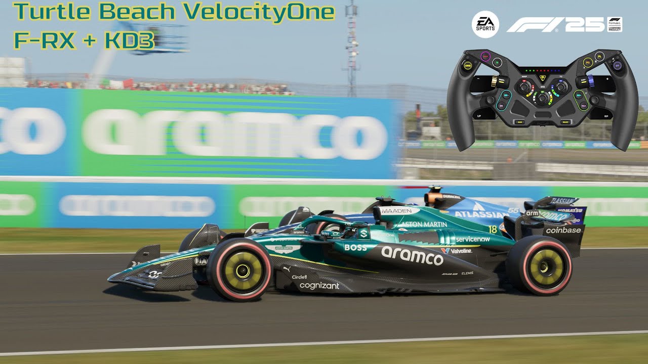 Turtle Beach VelocityOne F-RX + KD3 - EA Sports F1 25