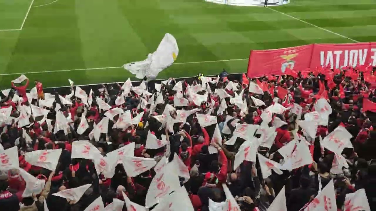 Linda festa dos adeptos do Benfica | Benfica 1 x 3 Liverpool