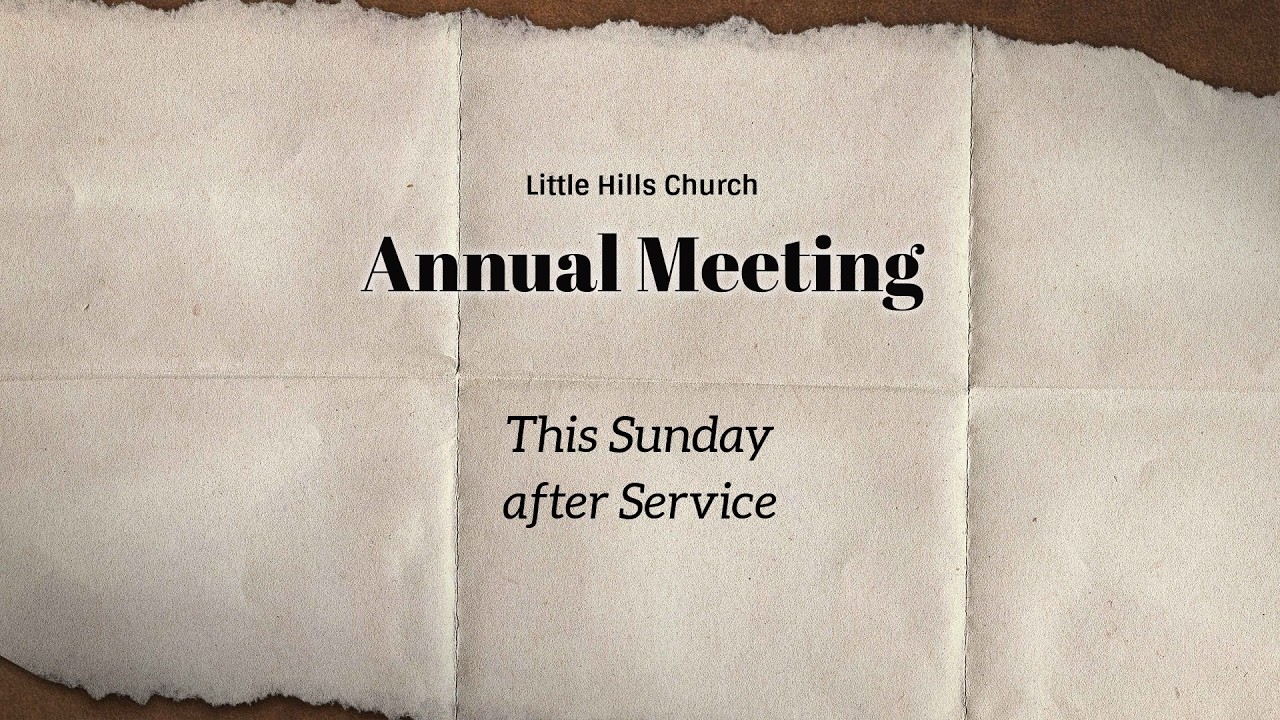 Little Hills Annual Meeting - February 15, 2026