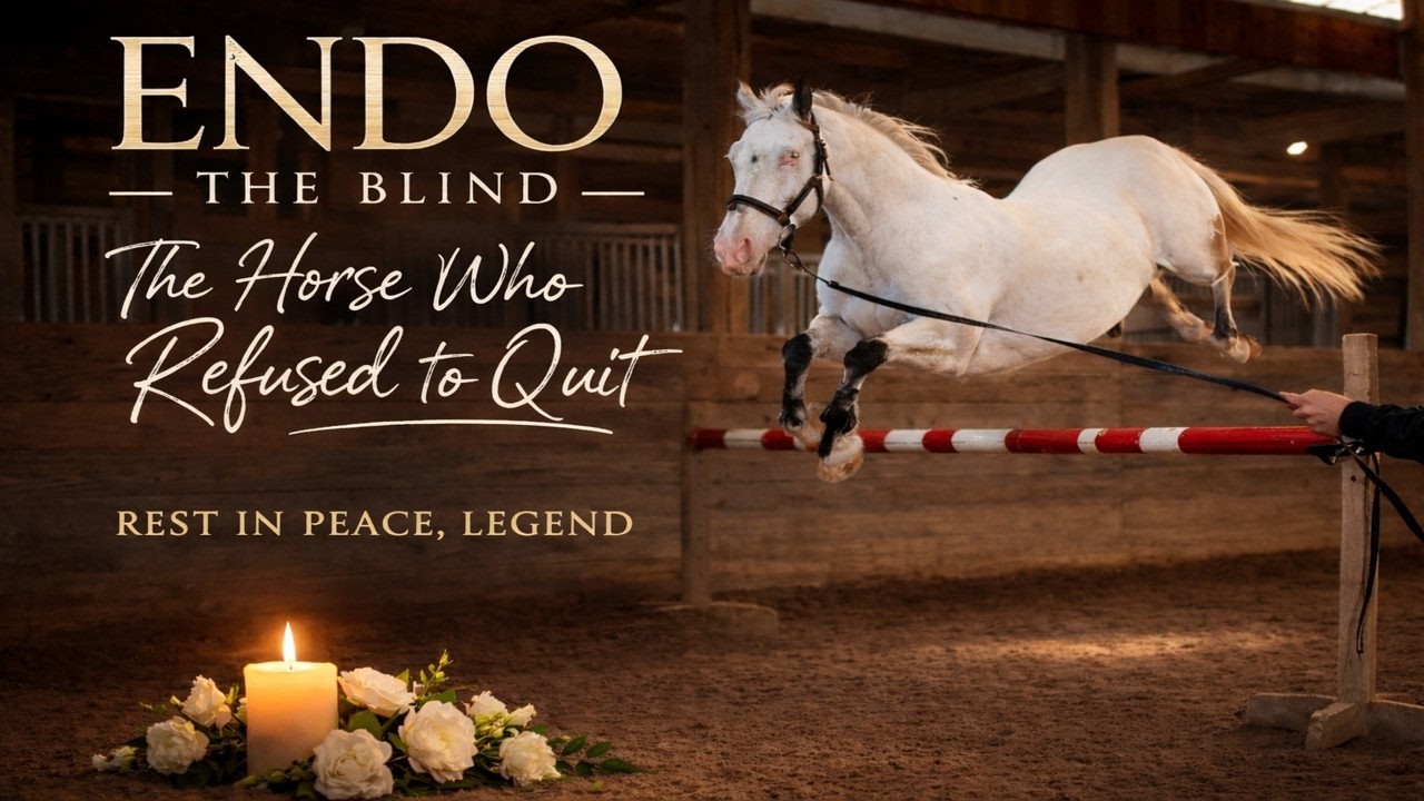 The Blind Horse Who Broke World Records – Endo’s Incredible Story