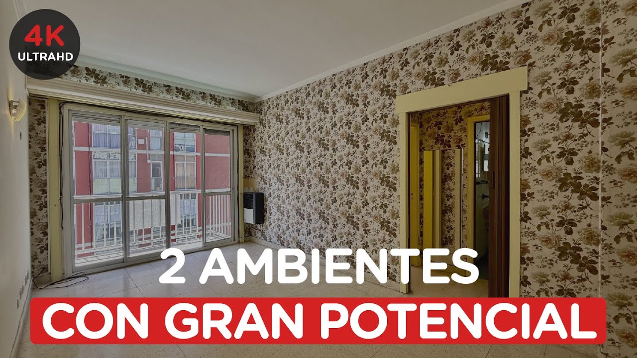 Departamento 2 Ambientes con balcón | Súper Luminoso en Las Heras y Brown – Mar del Plata #7598966
