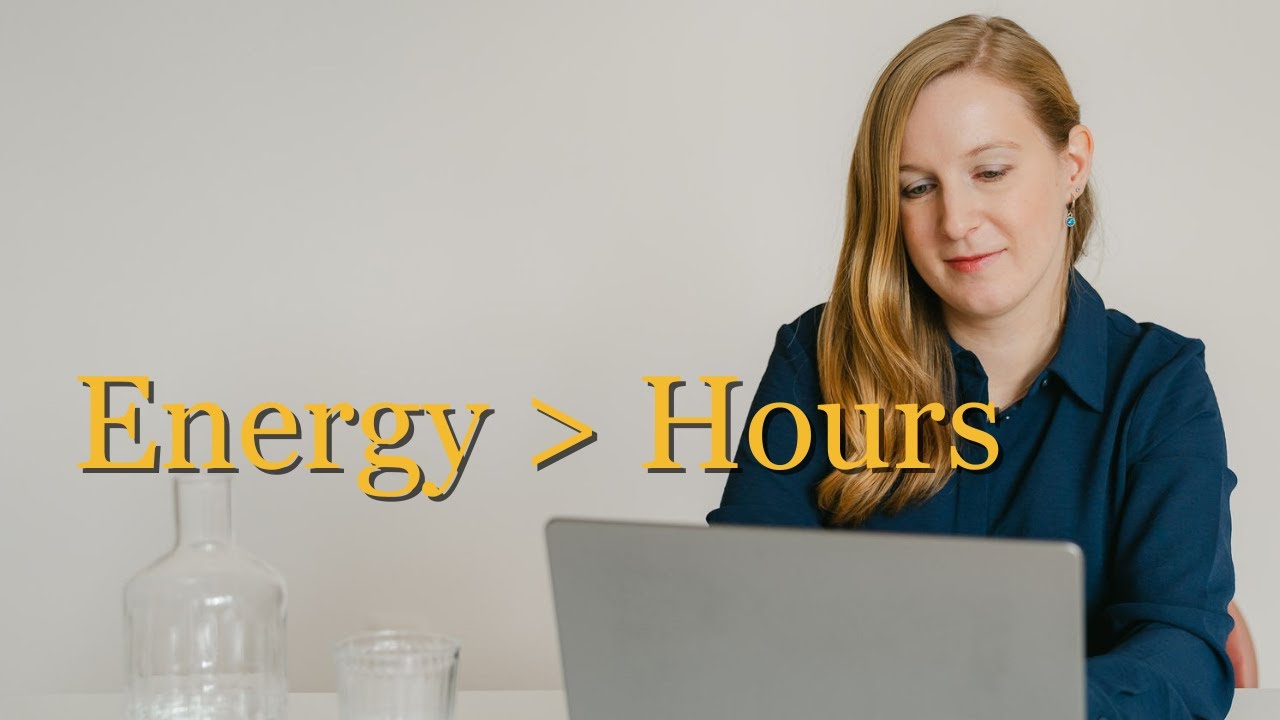 Work Less, Achieve More: Energy-Based Productivity for Introverts