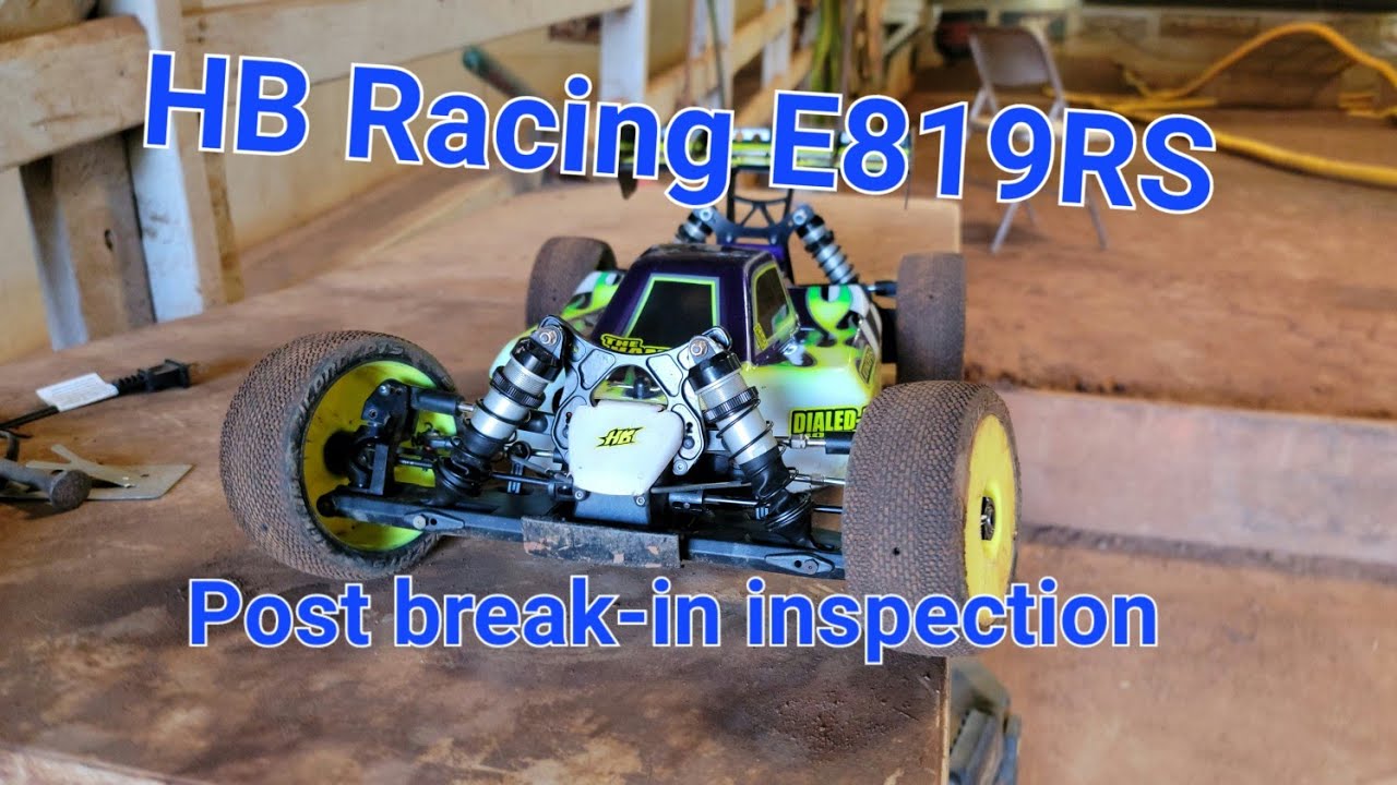 HB Racing E819RS Осмотр после обкатки!