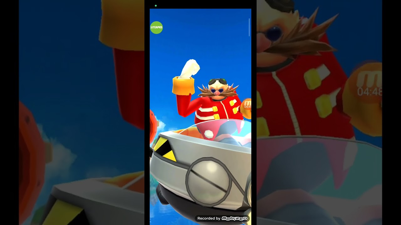 Jugando Sonic Dash ni se nota mi vos XD