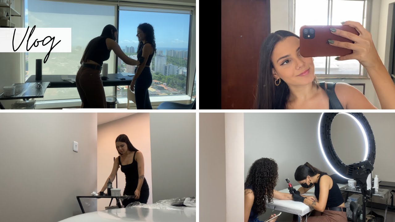 VLOG #2 | Um dia na vida da tatuadora | Renata d'El-Rey