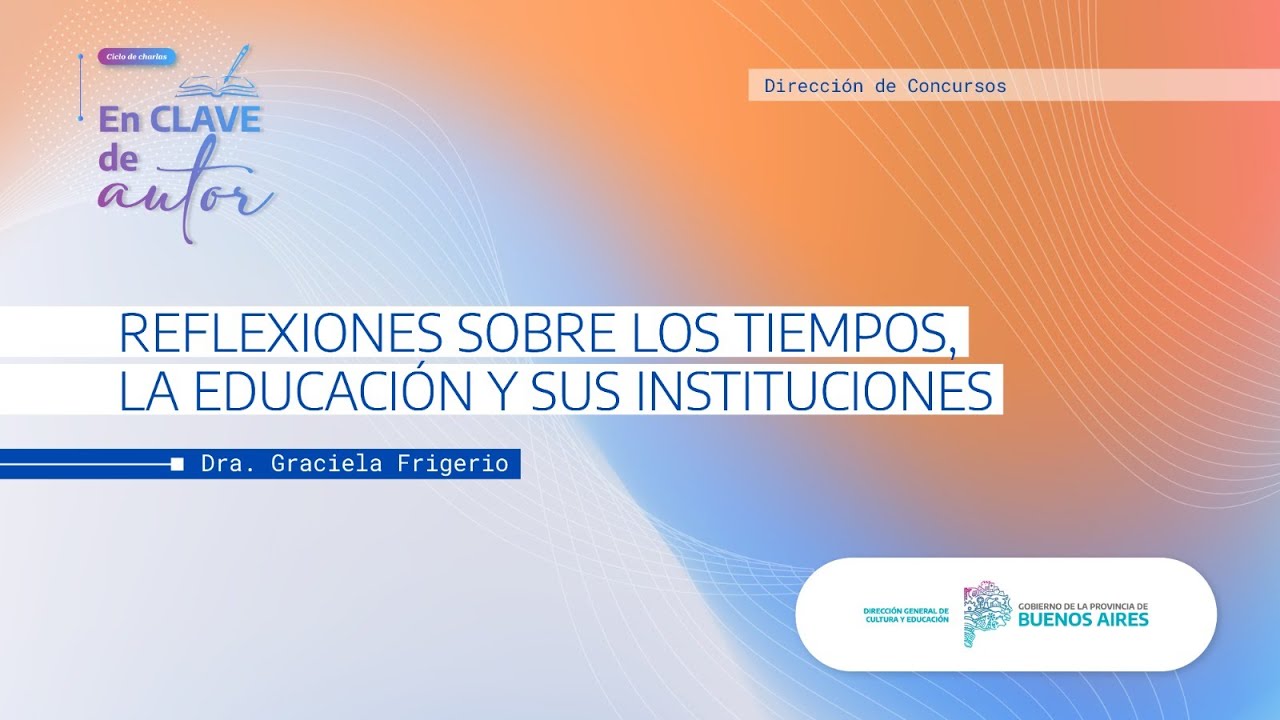 🔴Vivo - En clave de autor con Graciela Frigerio📘 Dirección de Concursos