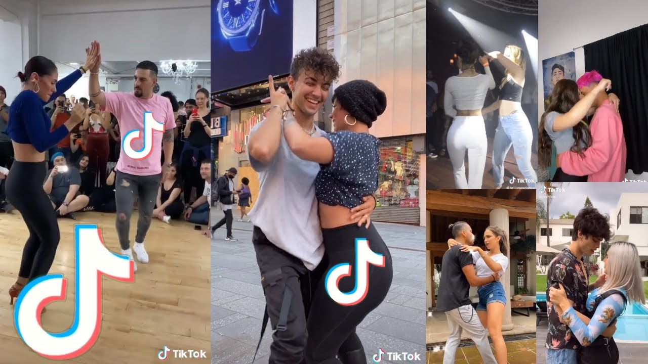 DANCING BACHATA ROMANTICA EN TIK TOK RECOPILACIÓN MIRA Y APRENDE 😇😍😙